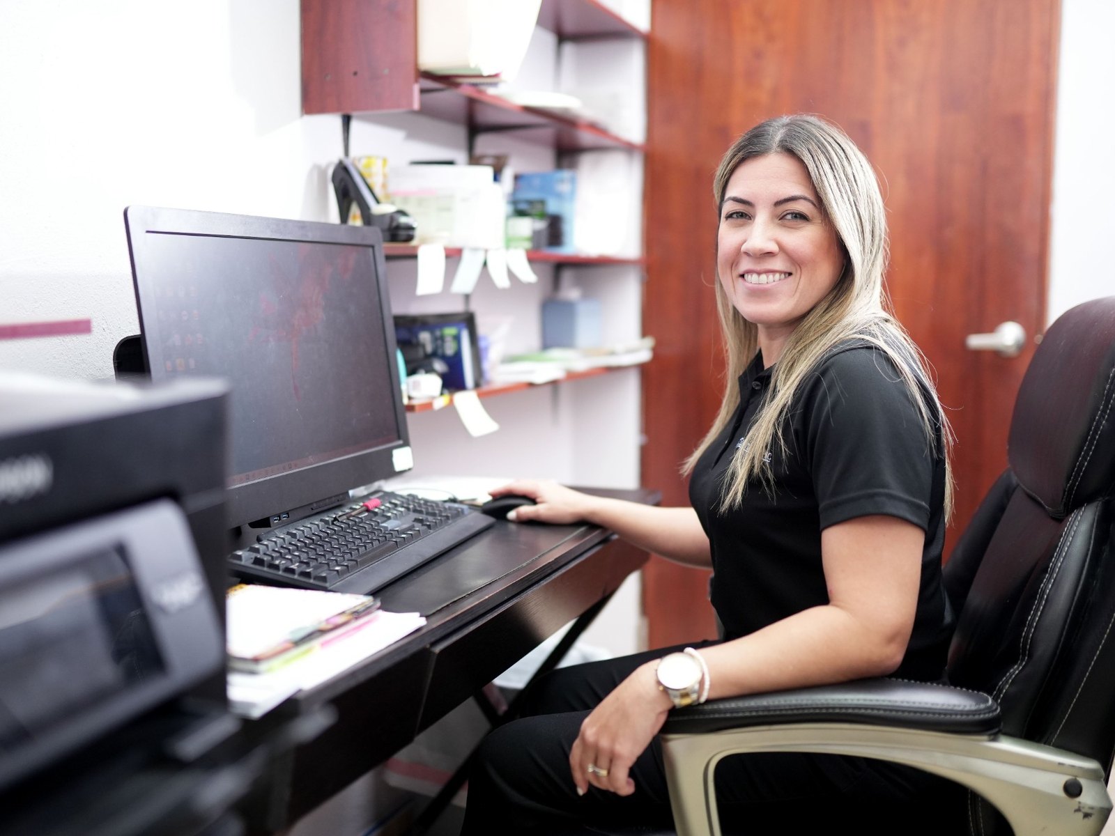 Recepción de iDental Center en Yabucoa, Puerto Rico