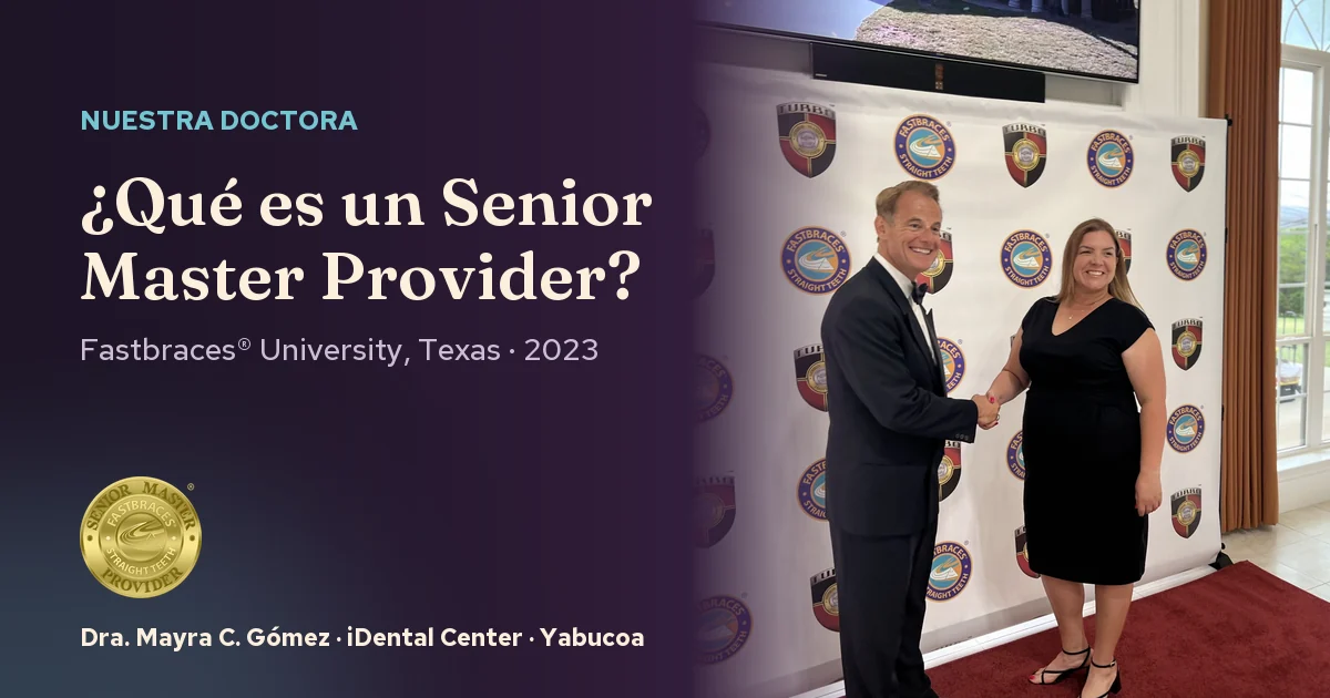 La Dra. Mayra C. Gómez en la ceremonia de Fastbraces® University en Texas, 2023